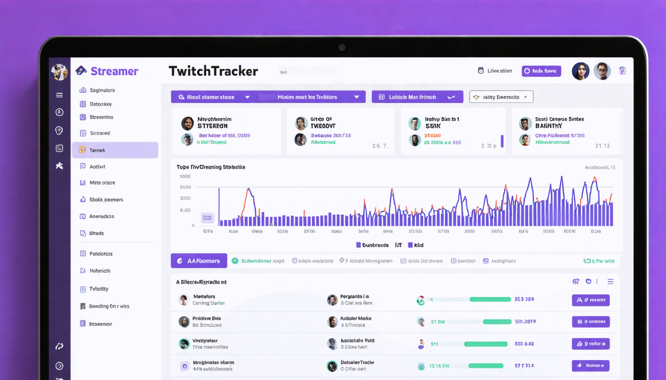découvrez twitchtracker, l'application essentielle pour analyser vos performances et faire grandir votre chaîne twitch. suivi des statistiques, conseils personnalisés et outils puissants pour booster votre audience !