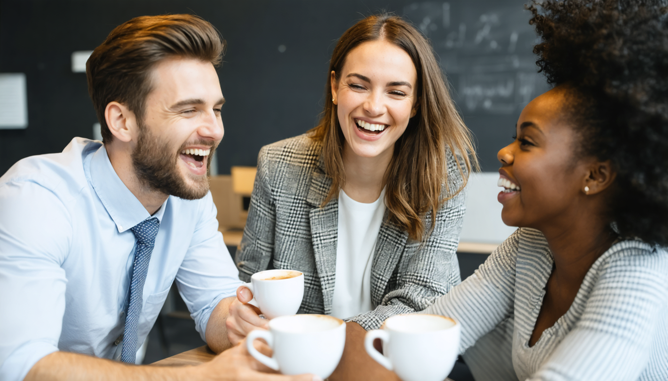 découvrez des idées amusantes et des astuces inédites pour apporter humour et bonne humeur au travail, et ainsi égayer vos échanges entre collègues.